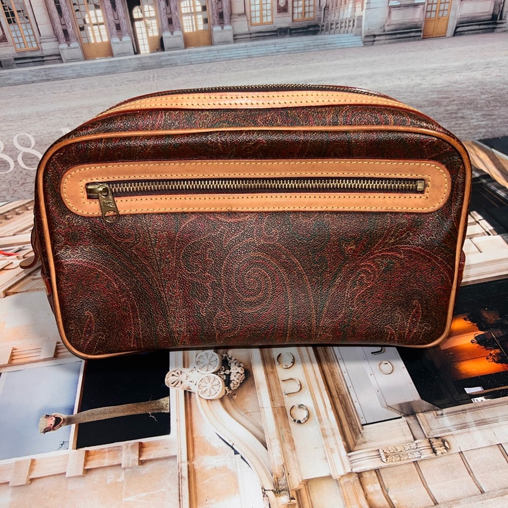 ETRO leather Clutch